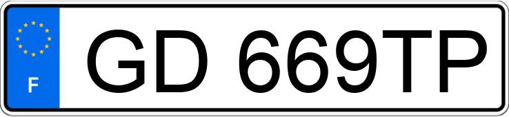 Numer rejestracyjny GD669TP posiada RENAULT CLIO
