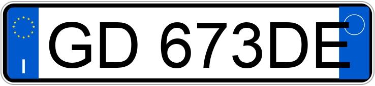 Numer rejestracyjny GD673DE posiada KIA Rio 4a serie Numer rejestracyjny GD673DE posiada KIA Rio 4a serie