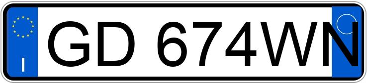 Numer rejestracyjny GD674WN posiada SKODA Octavia 4a serie