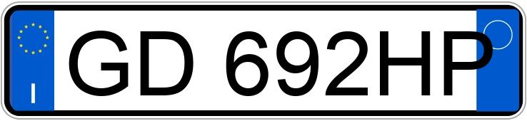 Numer rejestracyjny GD692HP posiada PEUGEOT 208 2a serie