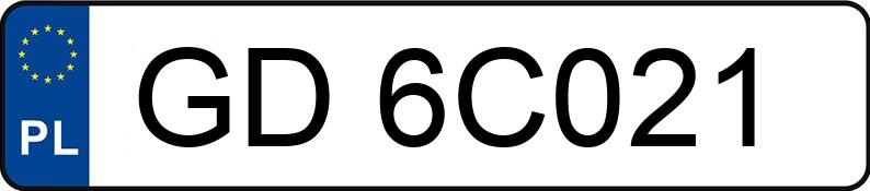 Numer rejestracyjny GD 6C021 posiada RENAULT Grand Scenic IV MR`17 E6 Intens 140 TCe FAP EDC - GD6C021