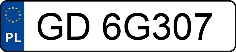 Numer rejestracyjny GD 6G307 posiada MERCEDES-BENZ S 500 MR`05 E4 221 S 500 MR`05 E4 221 - GD6G307