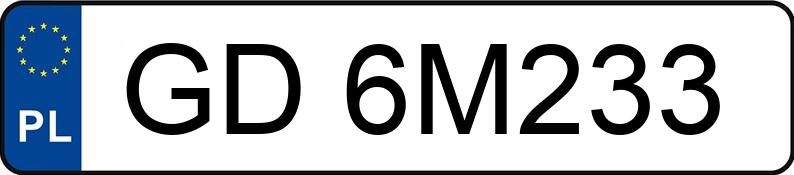 Numer rejestracyjny GD 6M233 posiada MERCEDES-BENZ C 220 d MR`18 E6 205 C 220 d MR`18 E6 205 - GD6M233