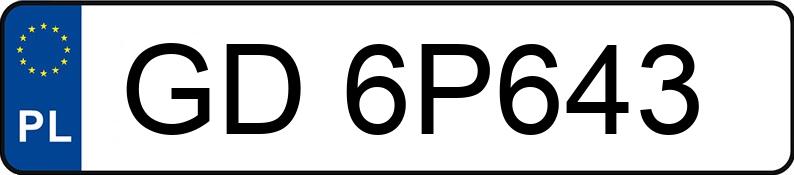 Numer rejestracyjny GD 6P643 posiada VOLKSWAGEN Tiguan FL 1.5 TSI MR`21 E6 Urban Sport - GD6P643