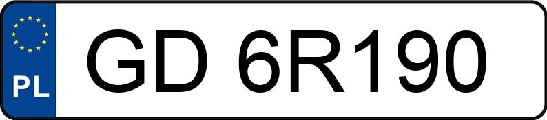 Numer rejestracyjny GD 6R190 posiada BMW 525i MR`03 E3 E60 525i MR`03 E3 E60 - GD6R190 Numer rejestracyjny GD 6R190 posiada BMW 525i MR`03 E3 E60 525i MR`03 E3 E60 - GD6R190