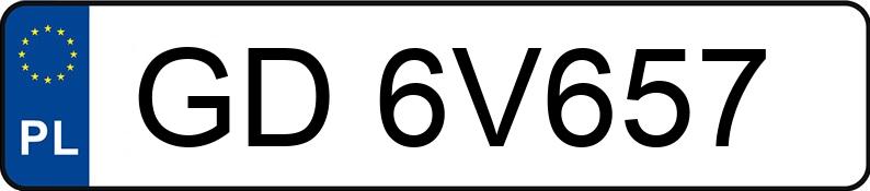 Numer rejestracyjny GD 6V657 posiada RENAULT/GRUAU MASTER - GD6V657