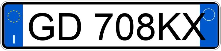 Numer rejestracyjny GD708KX posiada MERCEDES Vito 4as.