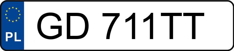 Le numéro d’enregistrement GD 711TT a MITSUBISHI L 200 DID MR`16 E6 2.9t Black Edition - GD711TT