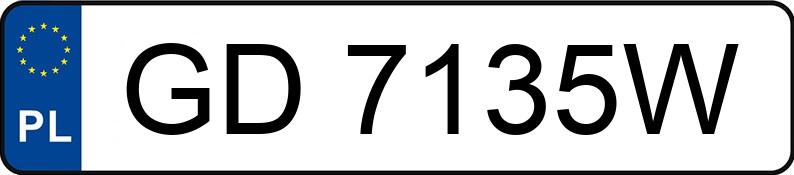 Numer rejestracyjny GD 7135W posiada MITSUBISHI Lancer 1.5 MR`08 E4 Inform - GD7135W Numer rejestracyjny GD 7135W posiada MITSUBISHI Lancer 1.5 MR`08 E4 Inform - GD7135W