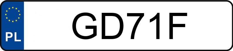 Numer rejestracyjny GD 71F posiada WILLYS MB - GD71F Numer rejestracyjny GD 71F posiada WILLYS MB - GD71F