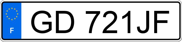 Numer rejestracyjny GD721JF posiada VOLKSWAGEN POLO