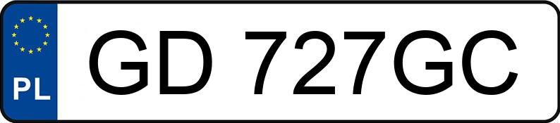 Numer rejestracyjny GD 727GC posiada FORD FIESTA - GD727GC