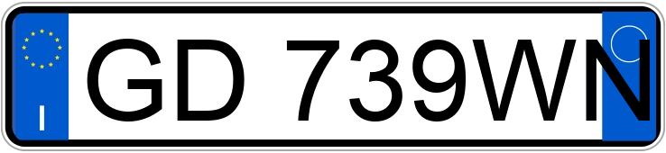 Numer rejestracyjny GD739WN posiada MINI Mini Clubman