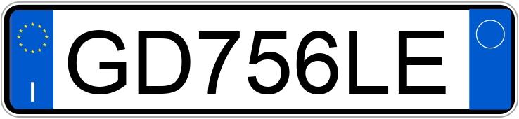 Numer rejestracyjny GD756LE posiada FIAT Panda Cross