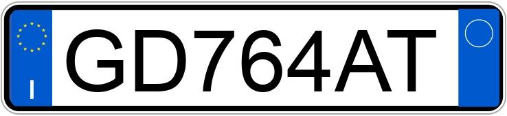 Numer rejestracyjny GD764AT posiada SEAT Arona