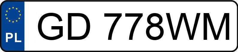 Numer rejestracyjny GD 778WM posiada FORD Fiesta 1.5 TDCi MR`17 E6 Connected - GD778WM Numer rejestracyjny GD 778WM posiada FORD Fiesta 1.5 TDCi MR`17 E6 Connected - GD778WM