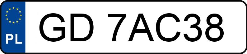 Numer rejestracyjny GD 7AC38 posiada CUPRA Leon Sportstourer 2.0 TSI MR`24 E6 DSG - GD7AC38 Numer rejestracyjny GD 7AC38 posiada CUPRA Leon Sportstourer 2.0 TSI MR`24 E6 DSG - GD7AC38