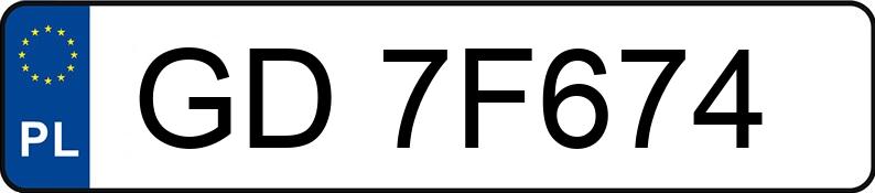 Numer rejestracyjny GD 7F674 posiada FORD Focus 1.5 TDCi MR`15 E6 Trend Sport - GD7F674