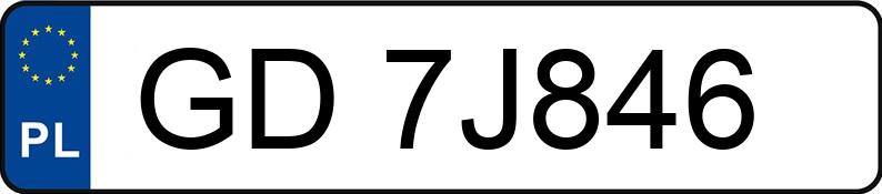 Numer rejestracyjny GD 7J846 posiada VOLKSWAGEN JETTA - GD7J846 Numer rejestracyjny GD 7J846 posiada VOLKSWAGEN JETTA - GD7J846