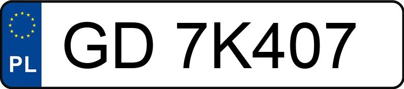 Numer rejestracyjny GD 7K407 posiada TOYOTA Yaris Cross 1.5 MR`21 E6AP Comfort - GD7K407