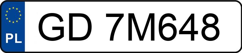 Numer rejestracyjny GD 7M648 posiada PEUGEOT 508 II SW MR`19 E6 Allure S&S - GD7M648