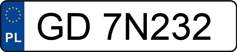 Il numero di registrazione GD 7N232 ha VOLKSWAGEN Golf VIII Variant 1.5 TSI MR`20 E6d Style - GD7N232