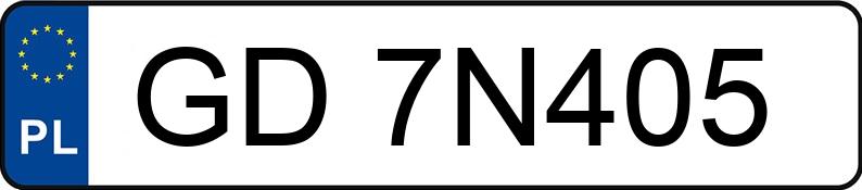 Numer rejestracyjny GD 7N405 posiada OPEL Movano 2.2 Diesel MR`22 E6.4 3.3t L2H1 - GD7N405
