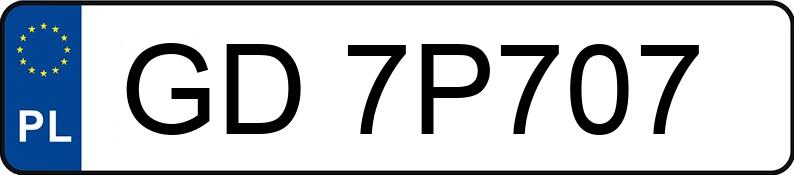 Numer rejestracyjny GD 7P707 posiada BMW M 3 3.0 MR`22 E6d/e G80 xDrive Competition Step - GD7P707 Numer rejestracyjny GD 7P707 posiada BMW M 3 3.0 MR`22 E6d/e G80 xDrive Competition Step - GD7P707