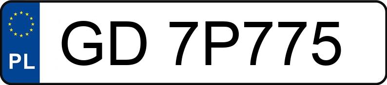 Numer rejestracyjny GD 7P775 posiada AUDI A6 LIMOUSINE - GD7P775