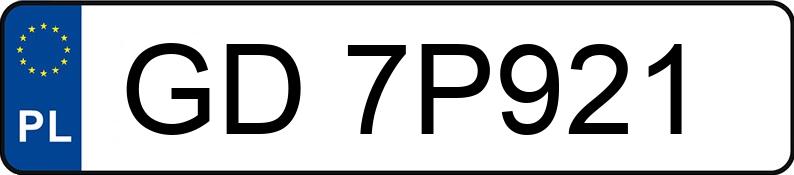 Numer rejestracyjny GD 7P921 posiada NISSAN Altima MR`20 SR AWD - GD7P921