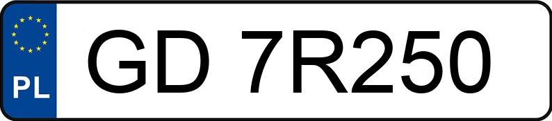 Numer rejestracyjny GD 7R250 posiada LAND ROVER Range Rover V 3.0 Diesel MHEV MR`22 E6d SV - GD7R250