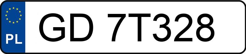 Numer rejestracyjny GD 7T328 posiada AUDI Q5 Sportback TDI MR`25 EA6 GU Q5 Sportback TDI MR`25 EA6 GU - GD7T328