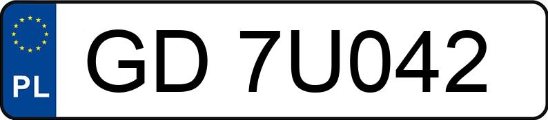 Numer rejestracyjny GD 7U042 posiada OPEL Astra Classic II 1.6 MR`04 E4 Astra Classic II 1.6 MR`04 E4 - GD7U042