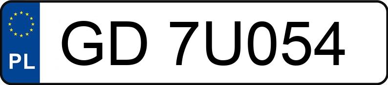 Numer rejestracyjny GD 7U054 posiada MAZDA MX-5 - GD7U054 Numer rejestracyjny GD 7U054 posiada MAZDA MX-5 - GD7U054