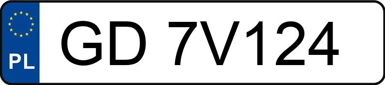 The registration number GD 7V124 has OPEL Astra V Sports Tourer 1.6 CDTI MR`16 E6 Enjoy S&S - GD7V124