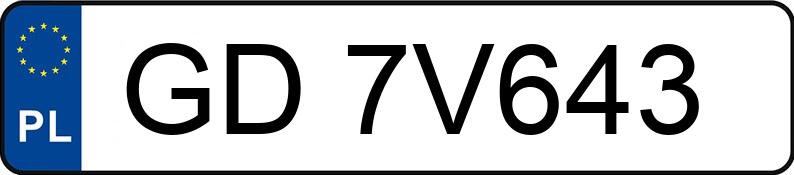 Numer rejestracyjny GD 7V643 posiada VOLVO V60 2.0 B4 B MR`23 E6d Ultra Dark Getr - GD7V643 Numer rejestracyjny GD 7V643 posiada VOLVO V60 2.0 B4 B MR`23 E6d Ultra Dark Getr - GD7V643
