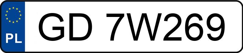 Numer rejestracyjny GD 7W269 posiada AUDI Q3 45 TFSI MR`19 E6d F3 - GD7W269 Numer rejestracyjny GD 7W269 posiada AUDI Q3 45 TFSI MR`19 E6d F3 - GD7W269