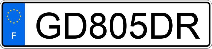 Numer rejestracyjny GD805DR posiada MERCEDES CLASSE EQA