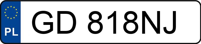 Numer rejestracyjny GD 818NJ posiada MAZDA 2 - 1.3 MR`07 E4 Comfort - GD818NJ