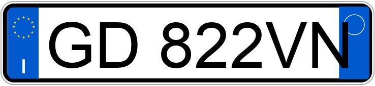 Numer rejestracyjny GD822VN posiada OPEL Corsa 6a serie