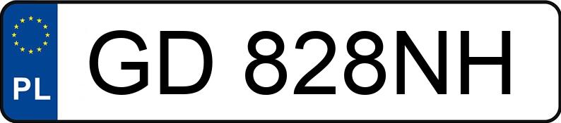 Numer rejestracyjny GD 828NH posiada HONDA Civic 1.6 MR`01 E3 ES Aut. - GD828NH