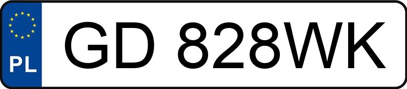 Numer rejestracyjny GD 828WK posiada TOYOTA Yaris 1.5 MR`17 E6c Active - GD828WK Numer rejestracyjny GD 828WK posiada TOYOTA Yaris 1.5 MR`17 E6c Active - GD828WK