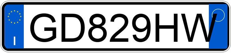 Numer rejestracyjny GD829HW posiada MERCEDES GLA