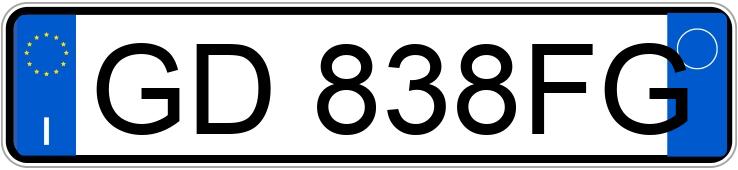 Numer rejestracyjny GD838FG posiada FIAT Tipo Numer rejestracyjny GD838FG posiada FIAT Tipo