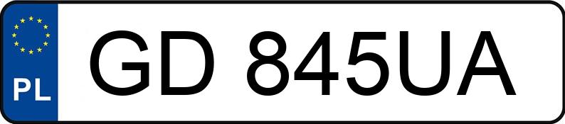 Numer rejestracyjny GD 845UA posiada PEUGEOT 508 HDI MR`11 E5 GT FAP Aut. - GD845UA Numer rejestracyjny GD 845UA posiada PEUGEOT 508 HDI MR`11 E5 GT FAP Aut. - GD845UA