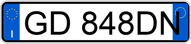 Numer rejestracyjny GD848DN posiada PEUGEOT 208 2a serie