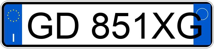 Numer rejestracyjny GD851XG posiada MASERATI Ghibli Numer rejestracyjny GD851XG posiada MASERATI Ghibli