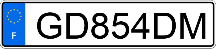 Numer rejestracyjny GD854DM posiada PORSCHE CAYENNE