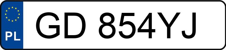 Numer rejestracyjny GD 854YJ posiada JEEP Renegade Renegade 1.6 Mjt 130 CV S (96 kw) - GD854YJ