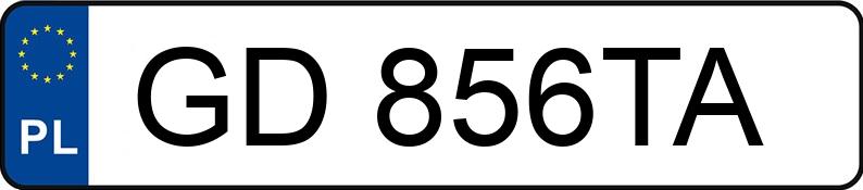 Numer rejestracyjny GD 856TA posiada FIAT Panda 3a serie - GD856TA